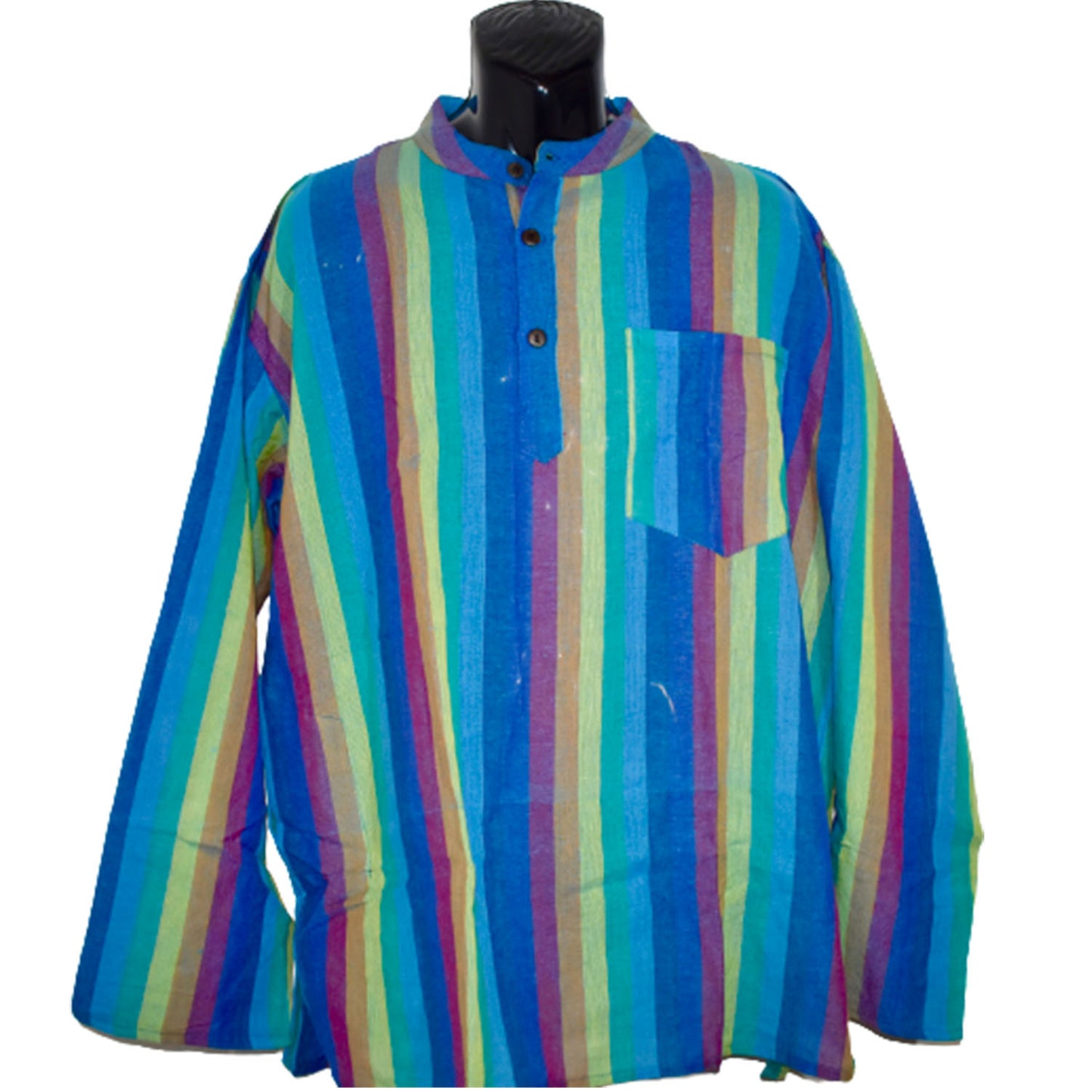 Ganesha Handicrafts Rainbow Longsleeve Top, Top, Longsleeve Top, Sleeve Top, Rainbow Top, Rainbow Sleeve, Rainbow Longsleeve, Multicolour Top, Multicolour Longsleeve