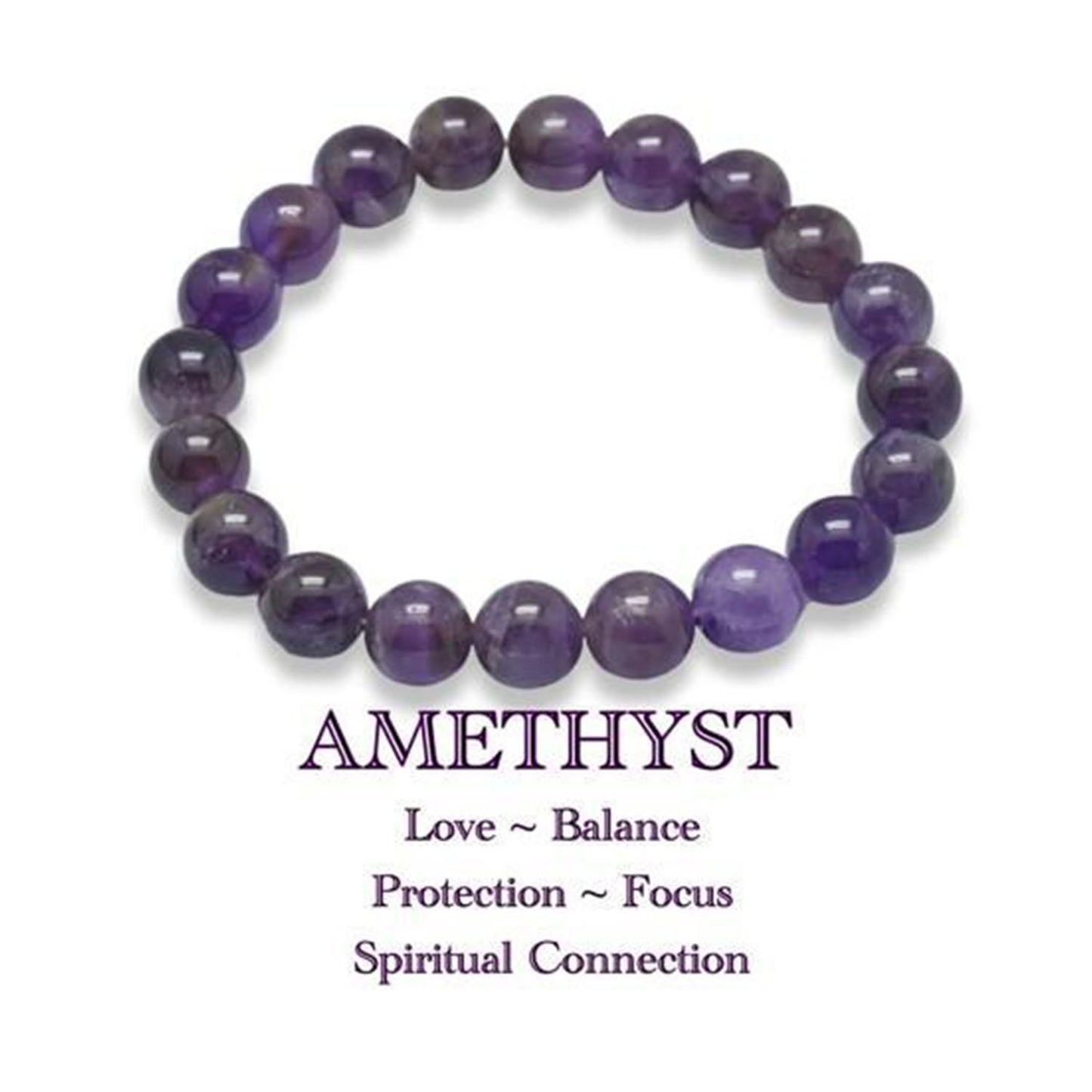Ganesha Handicrafts, Amethyst Bracelet, Bracelet, trending Bracelet, Women's Amethyst Bracelet, Purple color Amethyst Bracelet.