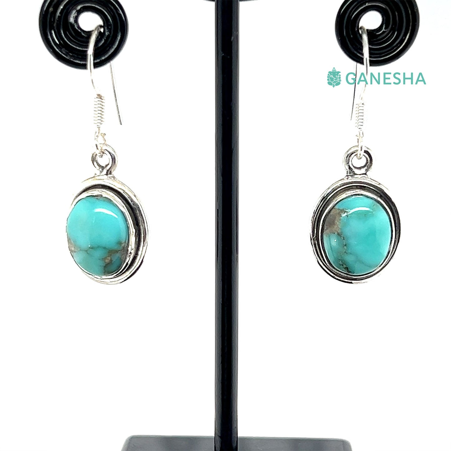 Ganesha Handicrafts, Women's 925 Sterling Silver Chain,Blue Turquoise - 925 Sterling Silver Jewellery Gift Set With Free Chain, Fashion for Women's Jewellery Gift set with Free Chain,