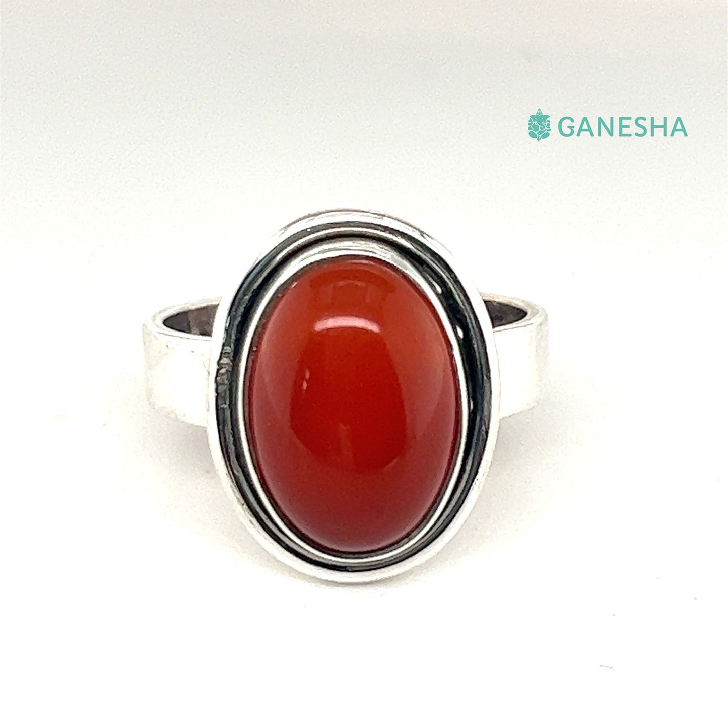 Ganesha Handicrafts, Carnelian-925 Sterling Silver Jewellery Gift Set With Free Chain, Fashion for Women Carnelian Sterling Silver. Red Colour Carnelian-925 Sterling Silver Chain.