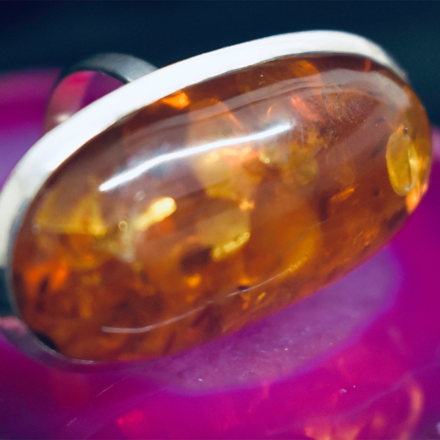 Ganesha Handicrafts, Chunky Amber Ring, Amber Ring, Chunky Ring, Womens Chunky Amber Ring, Trending Rings, Ring, Style Trend Ring List.