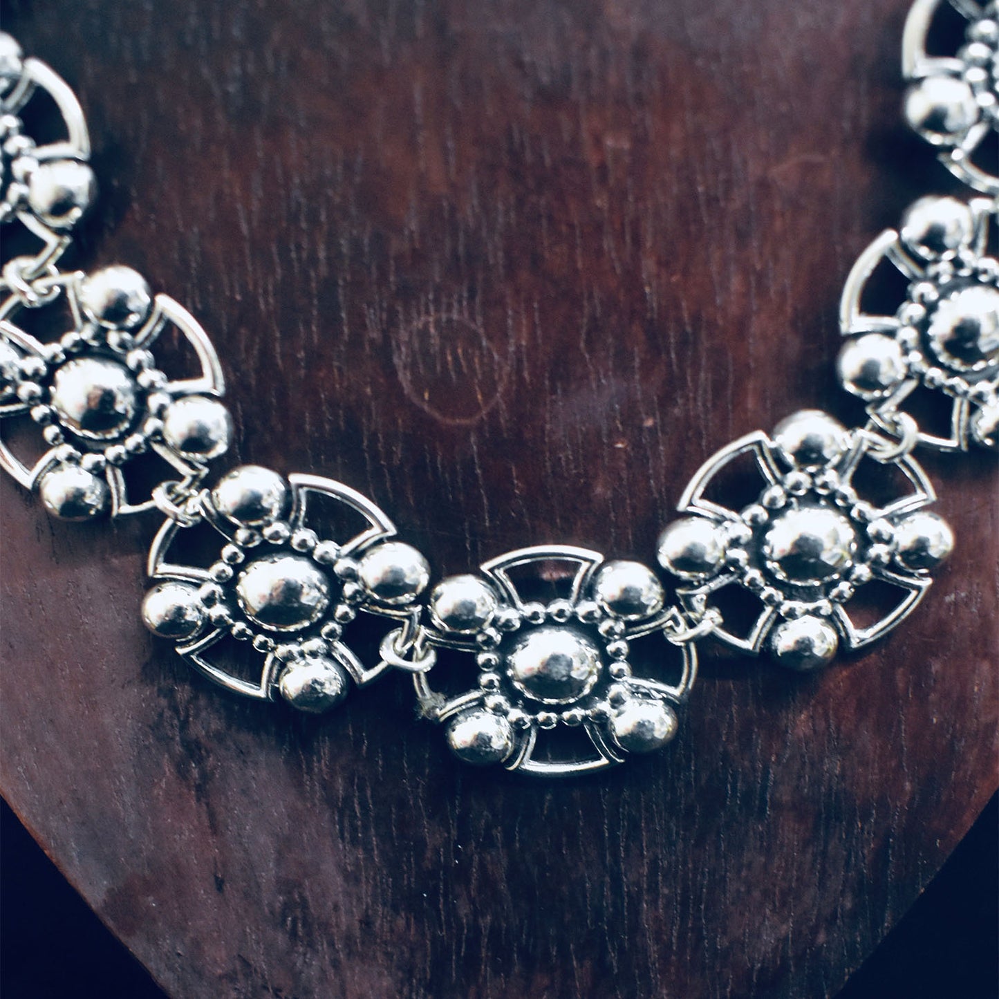 Ganesha Handicrafts Chunky Solid Necklace, Necklace, Silver Necklace, Solid Necklace, Chunky Necklace, Chunky Solid, Beautiful Necklace, Traditional Necklace