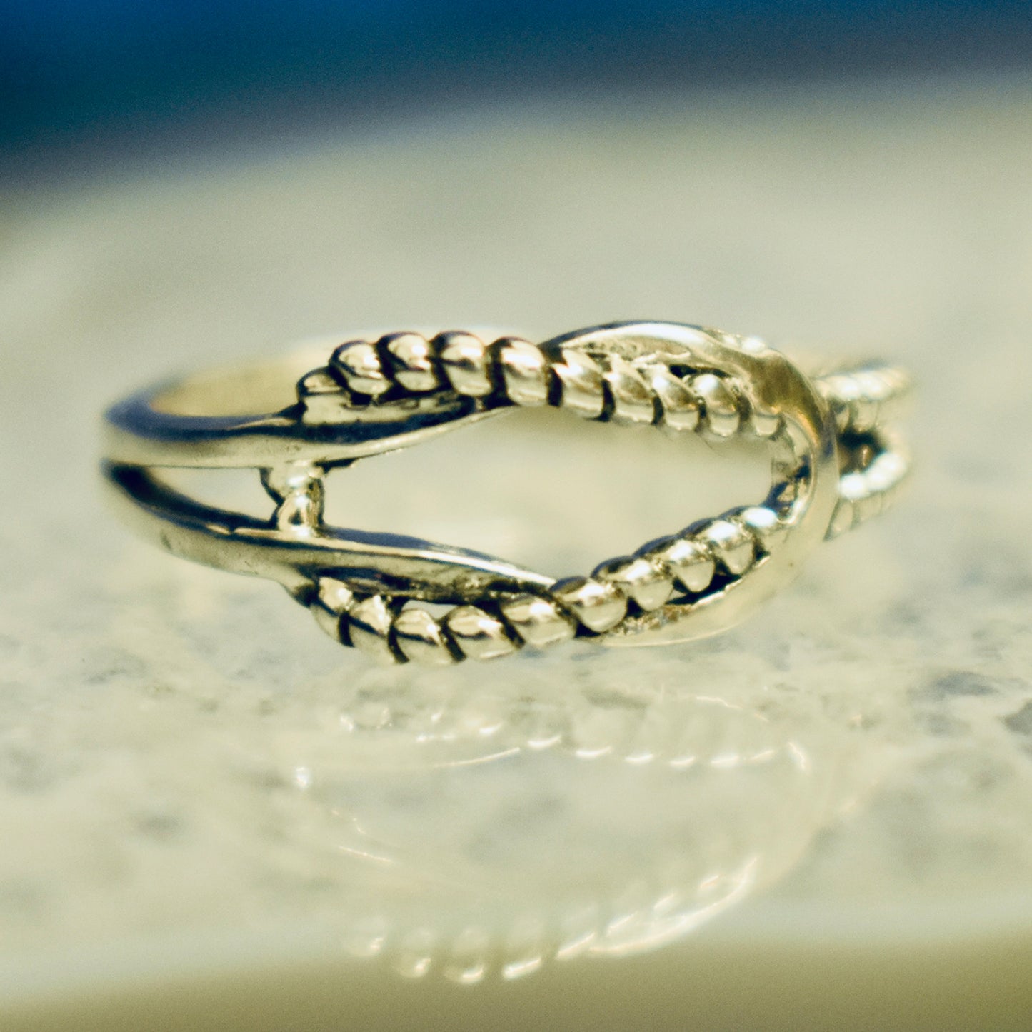 Ganesha Handicrafts, Detailed Infinity Knot, Infinity Knot, 925-Sterling Silver Knot, Womens Stylish Knot, New Modern Womens Knot, Womens New Trending Knot.