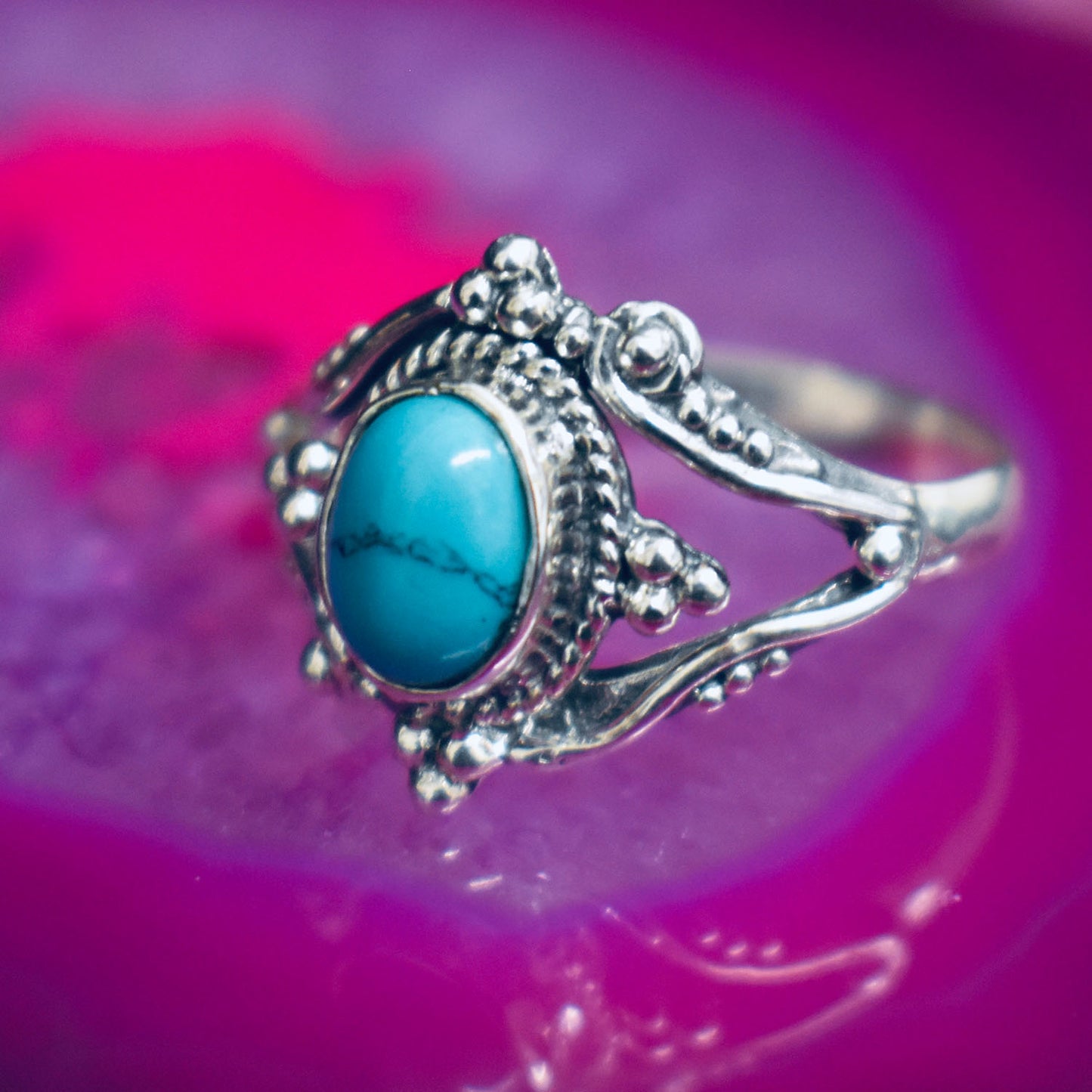 Ganesha Handicrafts, Detailed Turquoise Ring, Turquoise Ring, Womens Trending Ring, New Model Ring, Womens New Modern Ring, fashion ring for Womens.