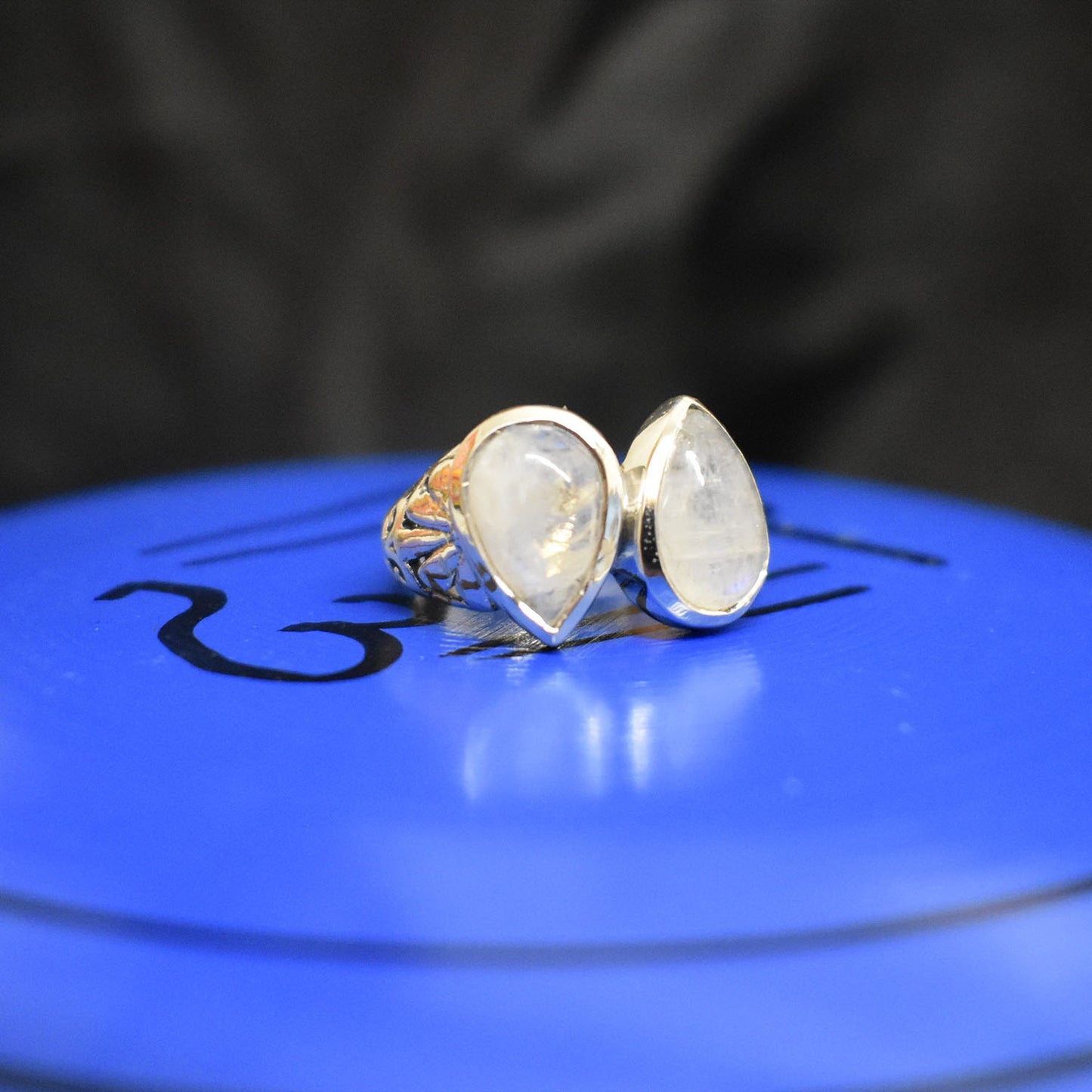 Ganesha Handicrafts, Double Tear Drop, Tear Drop Model Ring, Womens Trending Drop, Womens New Model Drop, Modern Drops.