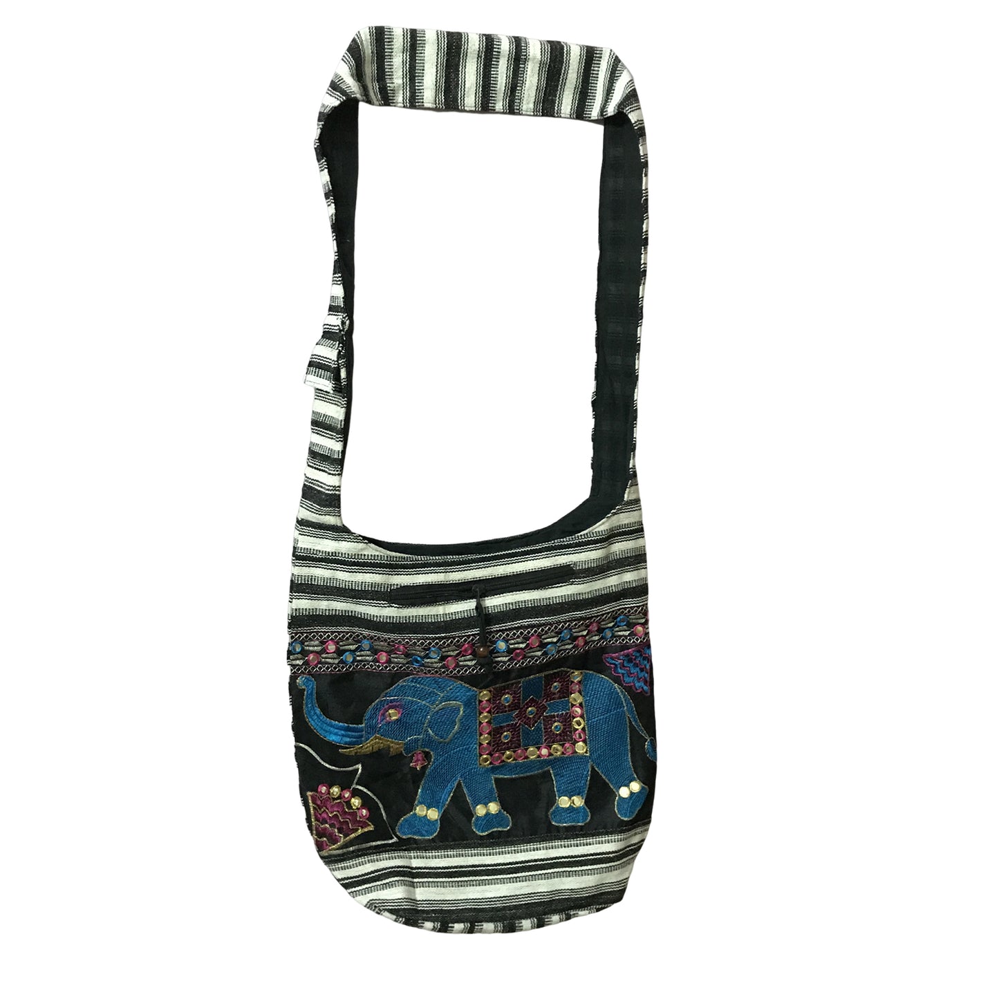 Ganesha Handicrafts Elephant Print Sling Bag, Bag, Sling Bag, Printed Bag, Elephant Sling Bag, Elephant Bag