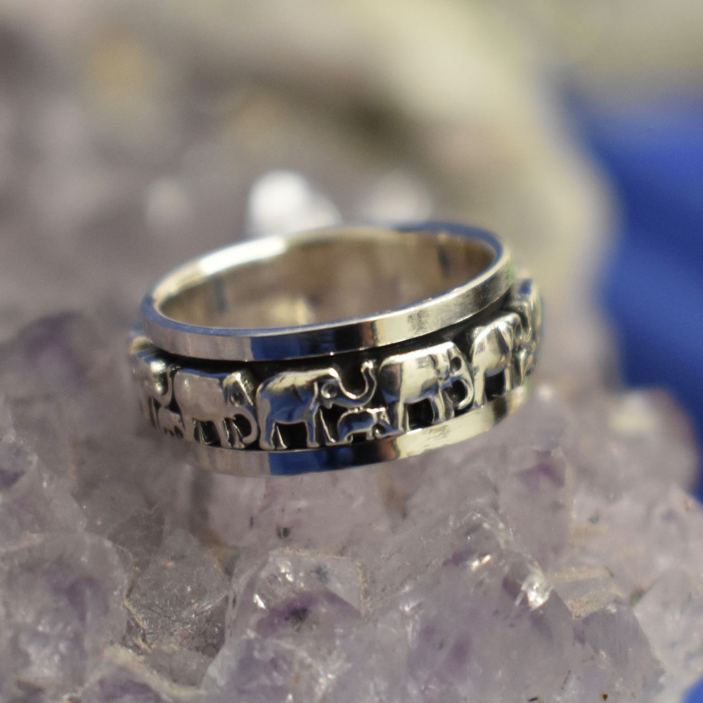 Ganesha Handicrafts, Elephant Spinner Ring, Spinner Ring, Womens Trending Ring, Womens New Model Ring, Womens Fashion Ring, Womens New Spinner Model Ring.