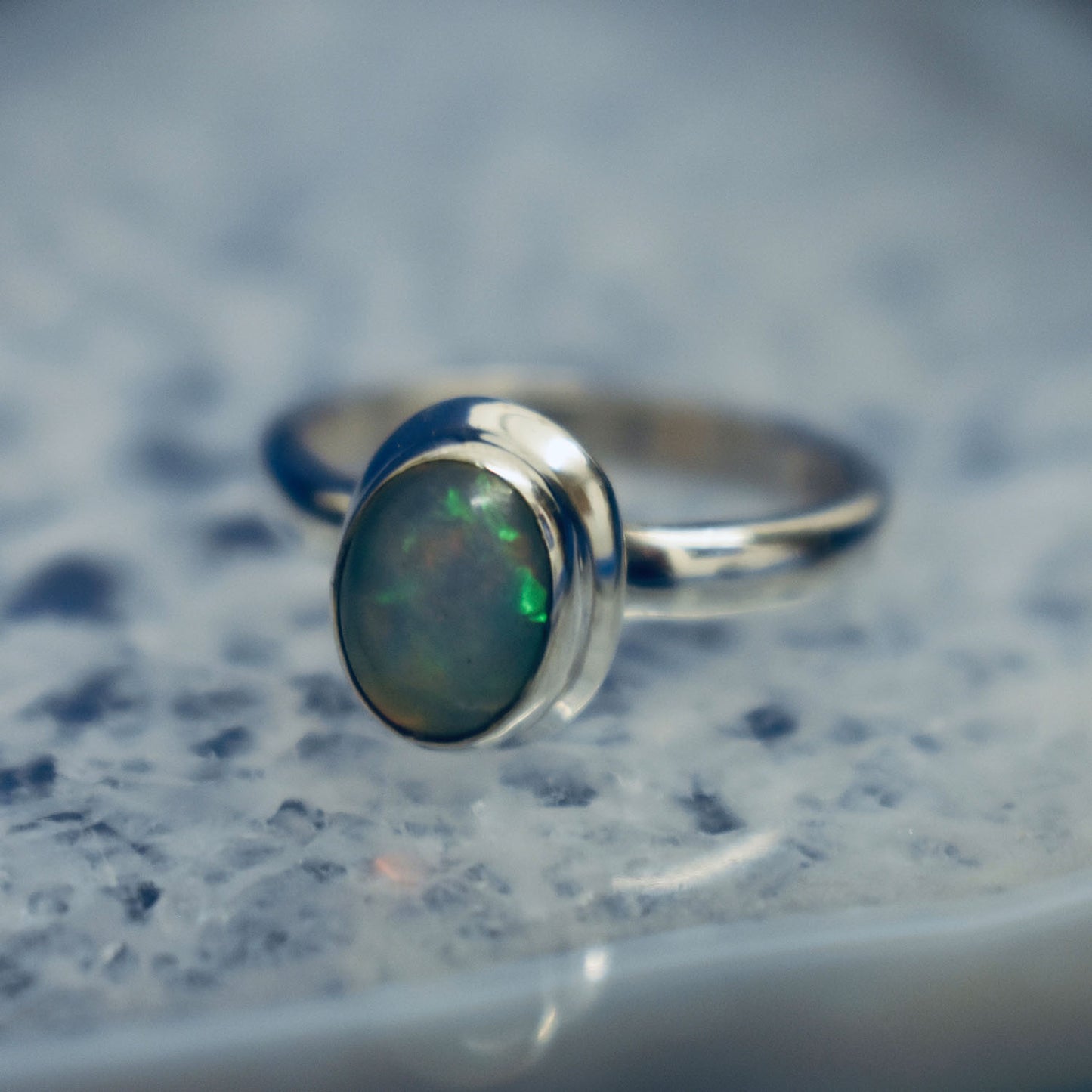 Ganesha Handicrafts, Ethiopian Opal Ring, Opal Ring, Womens Trending Ring, New Model ring, Women's New Modern Ring.