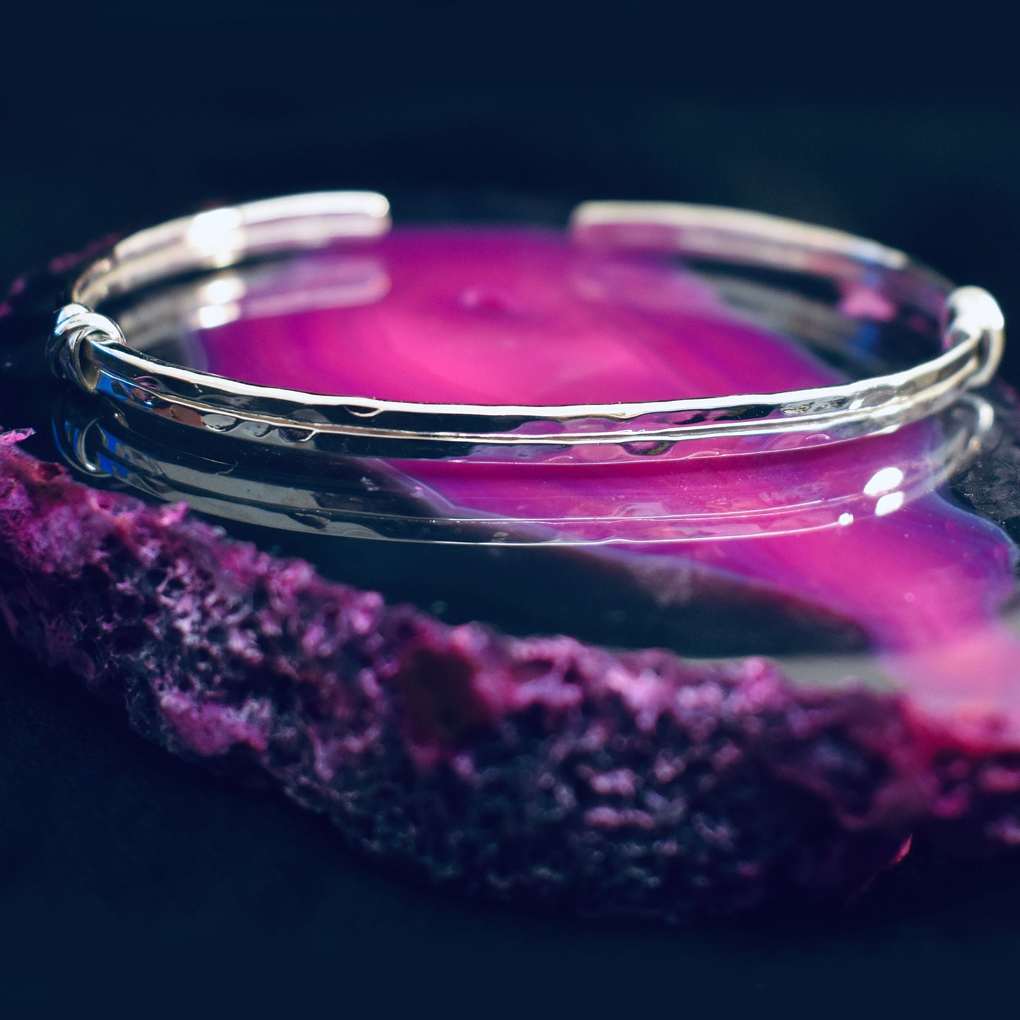 Ganesha Handicrafts, Hammered Rope-Style Bangle, Rope-Style Bangle, Womens New Trending Bangle, Modern Womens Bangle, Women's Stylish Fashion Bangle.