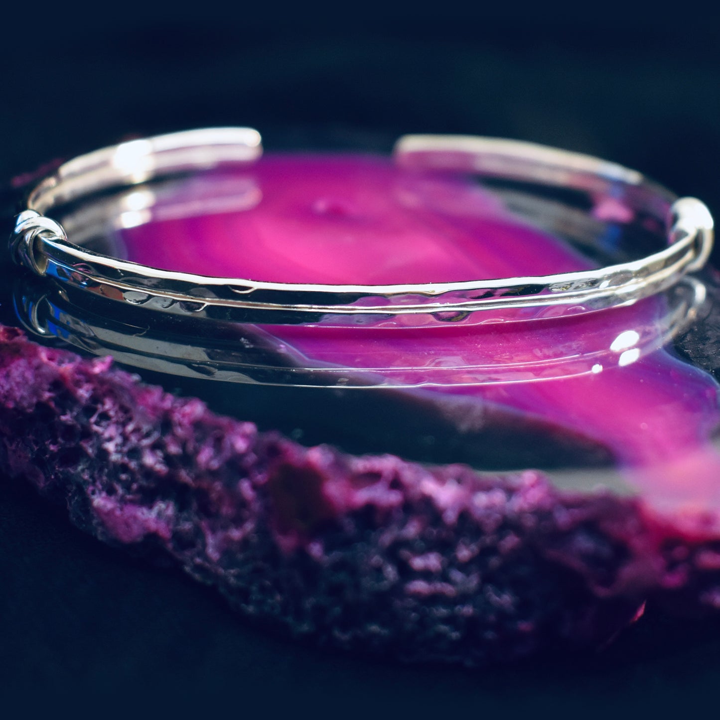 Ganesha Handicrafts, Hammered Rope-Style Bangle, Rope-Style Bangle, Womens New Trending Bangle, Modern Womens Bangle, Women's Stylish Fashion Bangle.