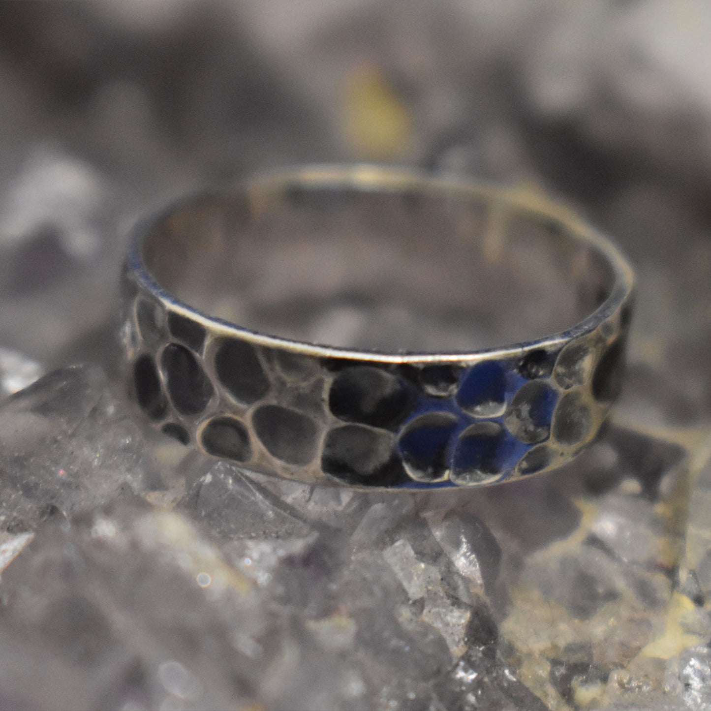 Ganesha Handicrafts, Hammered and Dotted Band Ring, Dotted Band Ring, Dotted Ring, Womens Trending Ring, Women's new Model Ring, Modern For Women's Ring.
