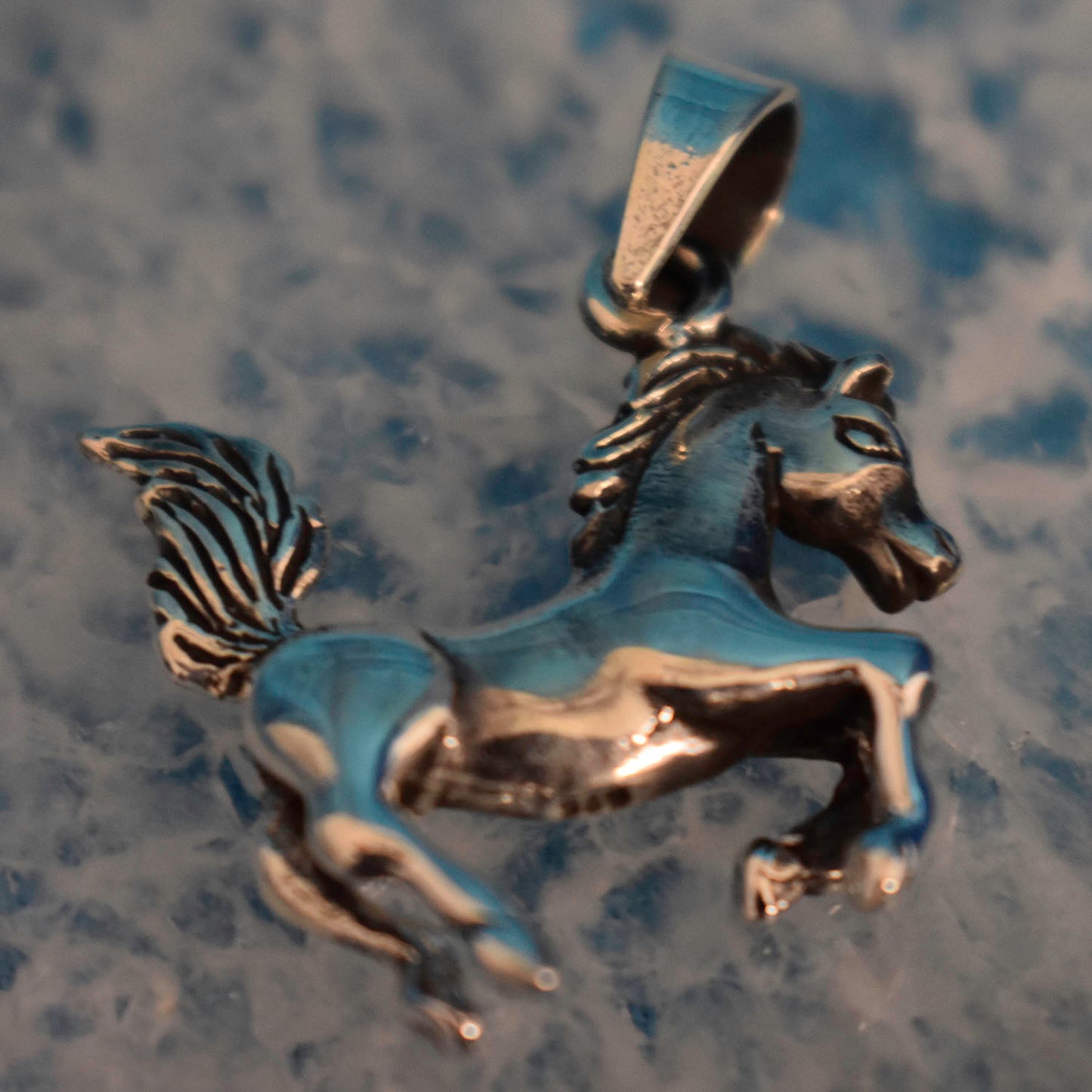 Ganesha Handicrafts, Horse Pendant (925) Sterling Silver, Silver Pendant, 925-Sterling Silver Pendant, Horse Model Pendant, Women's Like Pendant, New Trending Pendant.
