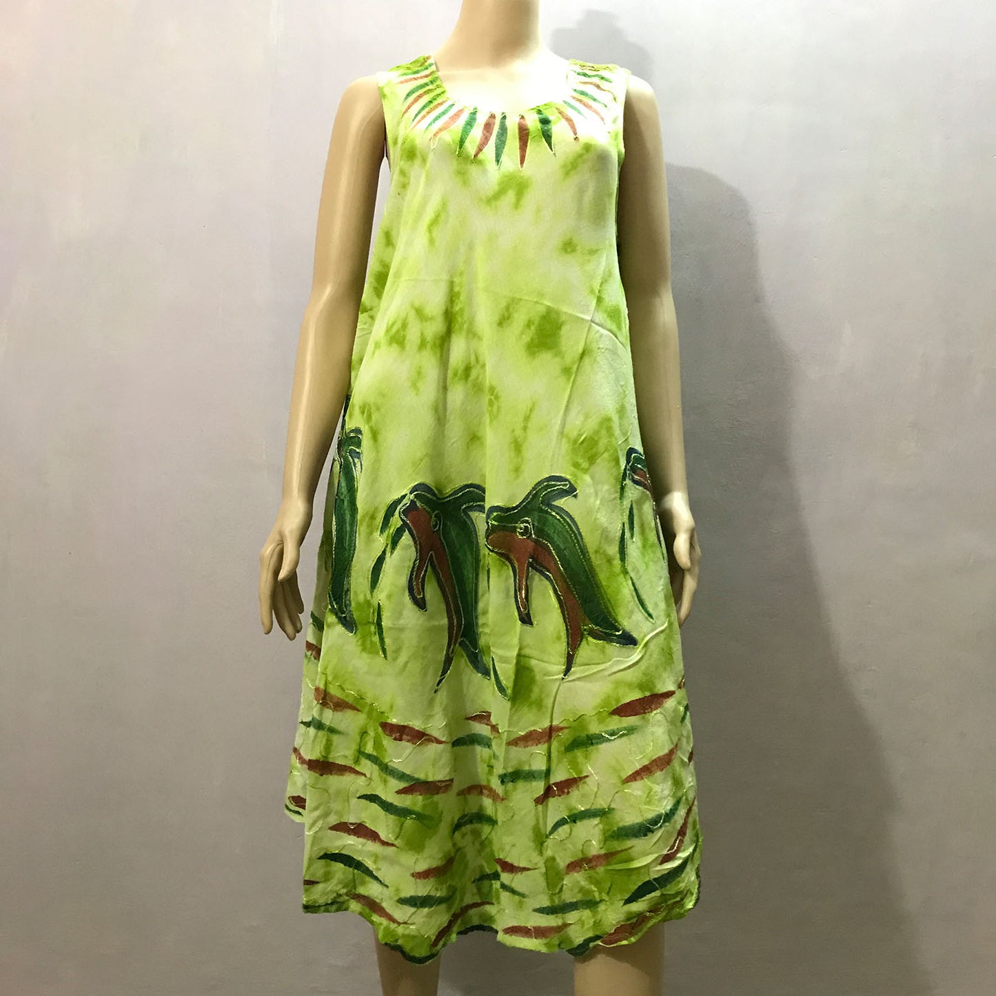 Ganesha Handicrafts, Mix Coloured Cut Sleeve, Dolphin Print Dress, Mix Coloured Dolphin Cut Sleeve Dress, Womens Trending Dress, New Model Womens Dress, Womens Fashion Dress.