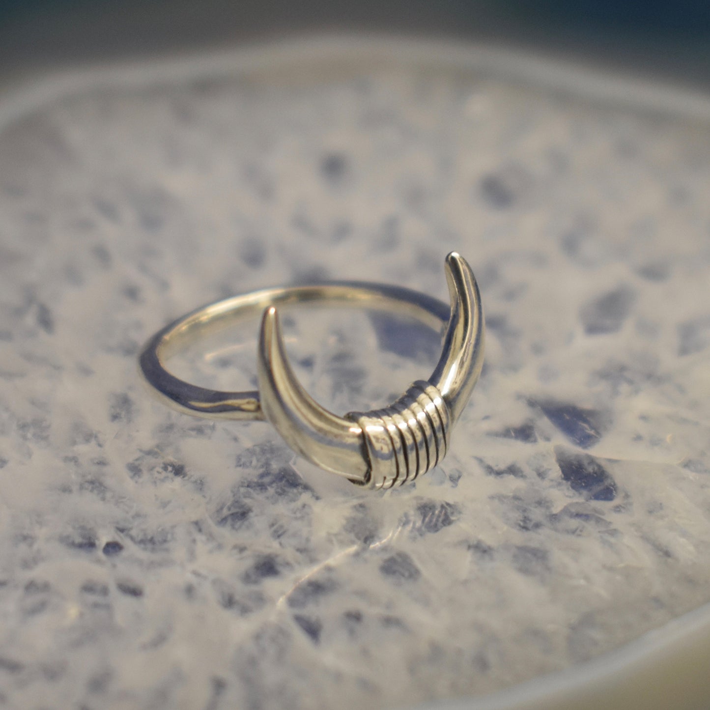 Ganesha Handicrafts, Moon Ring, Moon style Ring, Moon Model Ring, Women's Trending Ring, New Model Women's Ring, Women's Modern Ring, Fashion for Women's Stylish Ring.