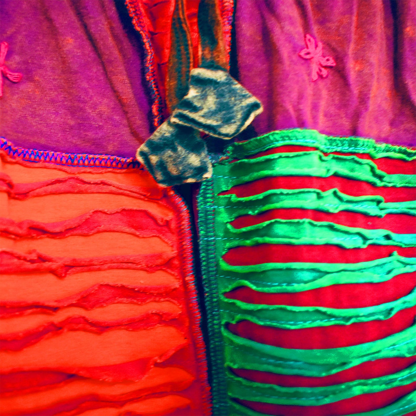 Ganesha Handicrafts, Nepalese Patchwork Trousers, Nepalese Trousers, Patchwork Trousers, Women's Trending Trousers. Multicoloured Nepalese Trousers.