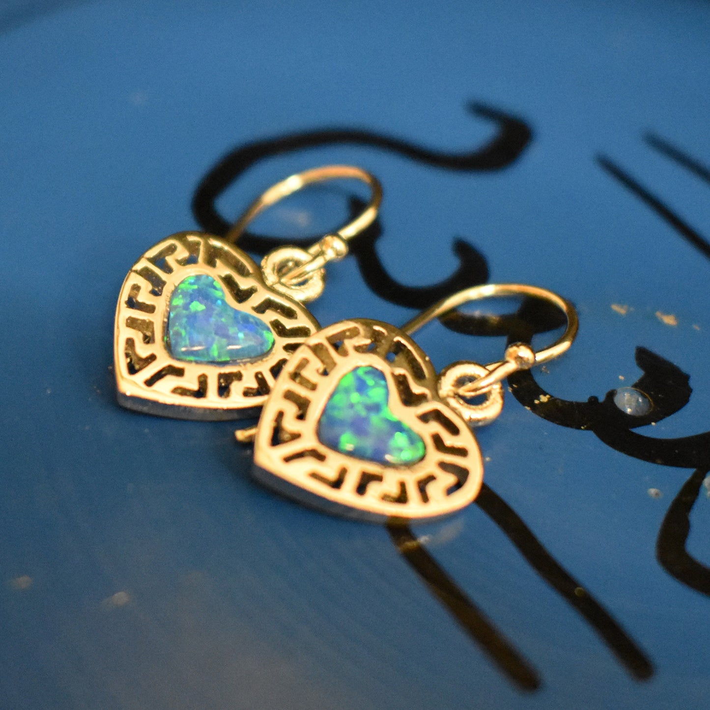 Ganesha Handicrafts, Opal Hearts, Opal Womens Hearts, New Trending Womens Hearts, Model Opal Hearts, Women's Stylish opal Hears, Womens Heart Style Opal.