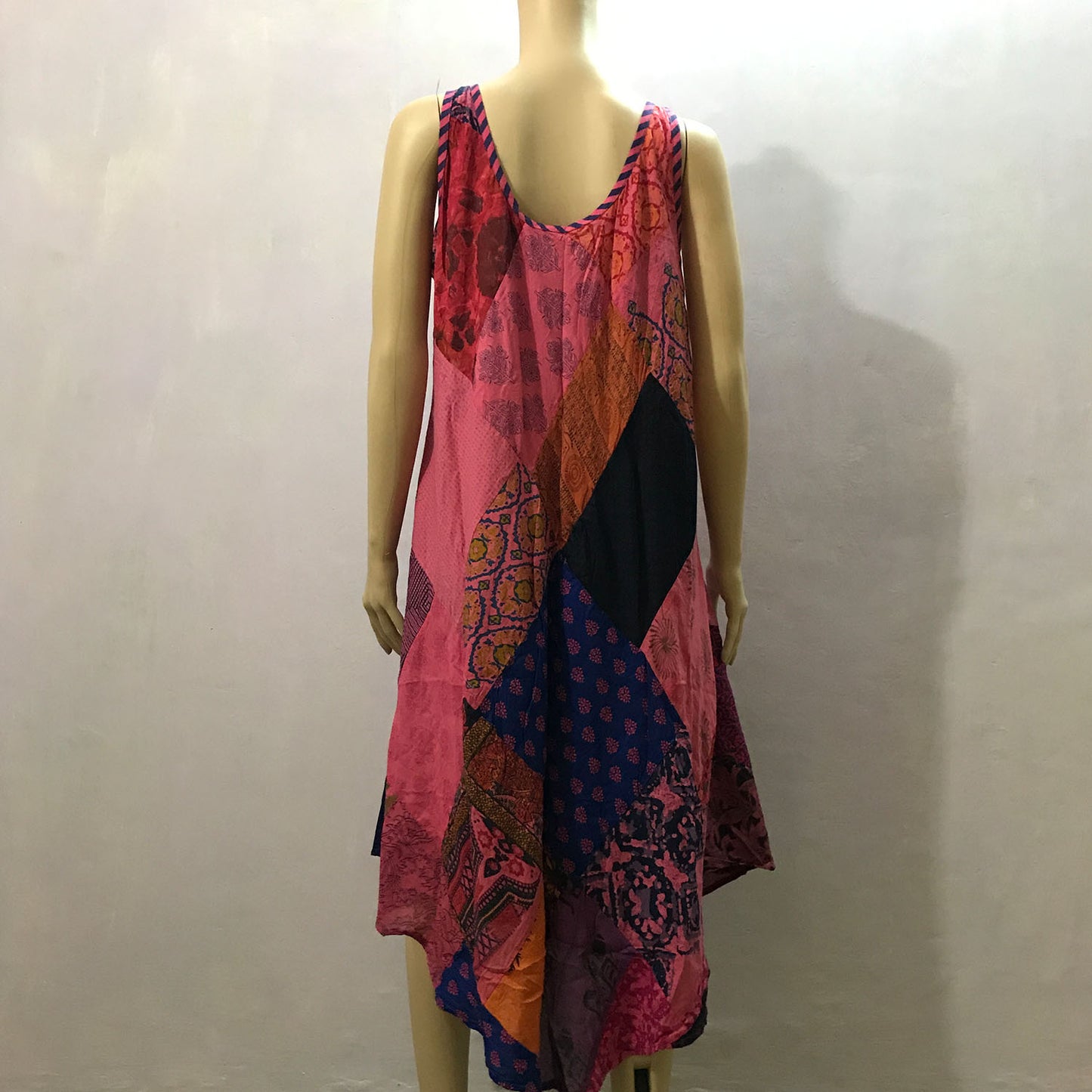 Ganesha Handicrafts, Patch Work Free Size Dress, Womens Free Size Dress, New Model Womens Dress, Womens Modern Dress, Womens Dress Collections, trending Dresses, Womens New Trending dress.