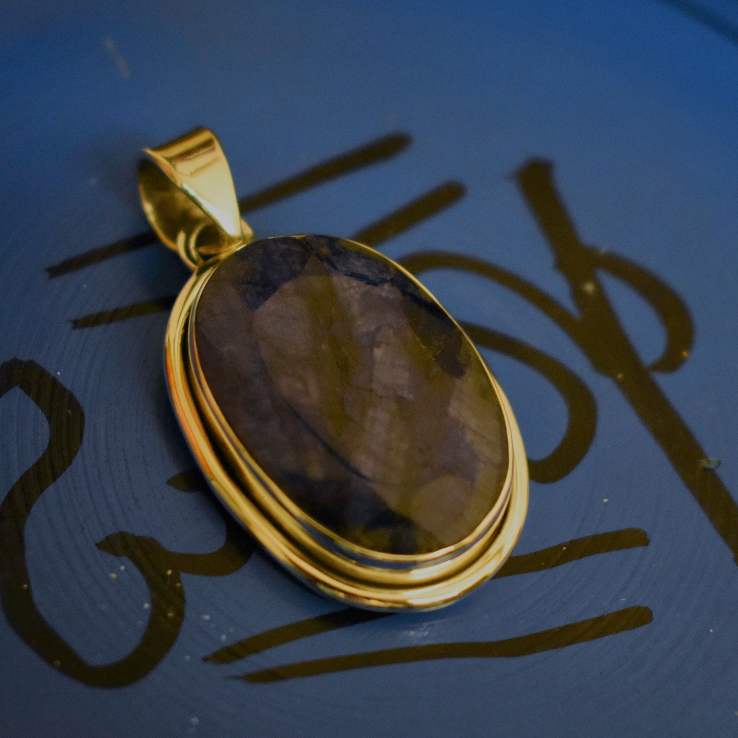 Ganesha Handicrafts, Plain Sapphire Pendant, Plain Pendant, Womens Trending Pendant, New Model Womens Pendant, Women's Stylish Pendant, Women's Sapphire Fashion Pendant.
