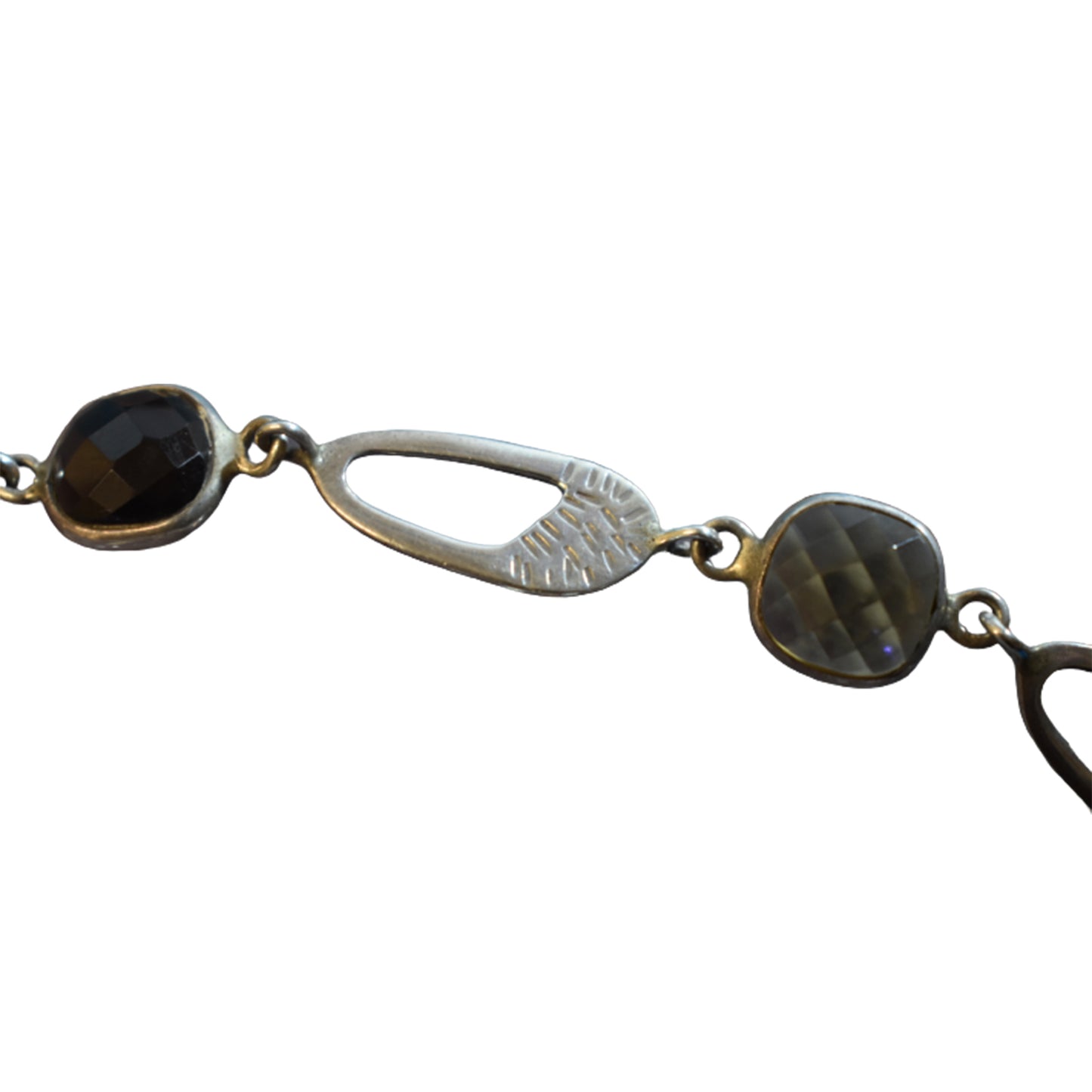 Ganesha Handicrafts, Smoked Quartz Faceted Silver Bracelet (925), Silver Bracelet, 925-Silver Bracelet, Womens trending Bracelet, Mens Trending Bracelet, New Bracelet collections List.