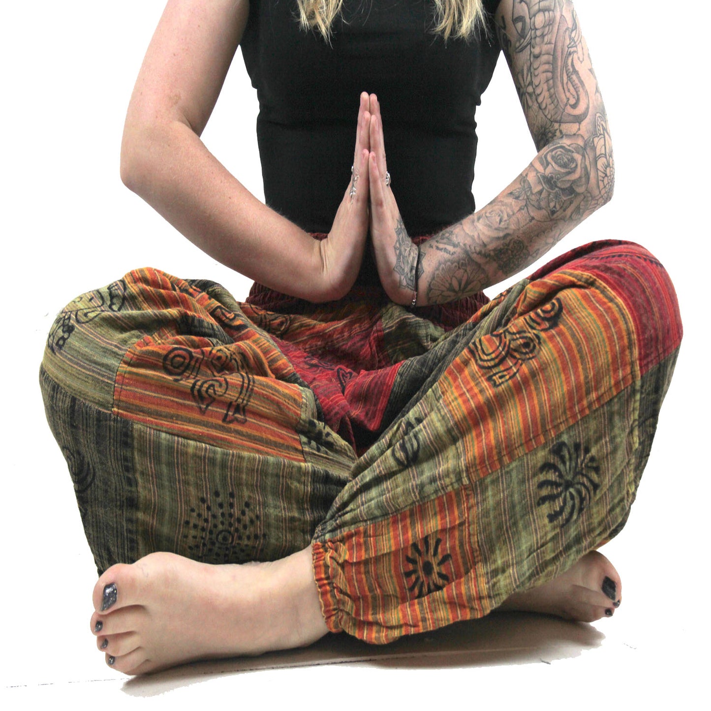 Ganesha Handicrafts, Stonewashed Harem Trousers Cotton, Stonewashed Trousers , Stonewashed Harem Cotton Trousers , Women's Cotton Trousers , Trending Stone Cotton Trousers. Red colour Stone Trousers.