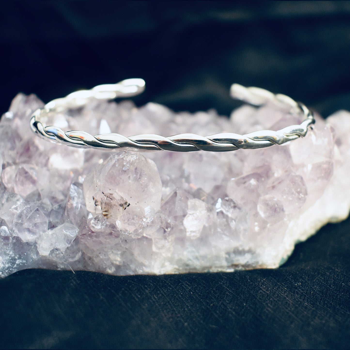 Ganesha Handicrafts, Twisted Cuff Bangle (925), Cuff Bangle, 925-Twisted Cuff Bangle, Women's trending Bangle, New Model Bangle, Women's Stylish Bangle.