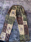 Trousers patchwork