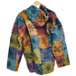 Ganesha Handicrafs Lightweight Patchwork Jacket, Jacket, Patchwork Jacket, Lightweight Jacket, Multicolour Jacket, Printed Jacket, Symbol Design Jacket, Trending Jacket