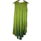 Ganesha Handicrafts Summer Dress, Dress, Summer Suit, Multicolour Summer Dress, Flower Design Summer Dress, Summer Sleeve, Green Dress
