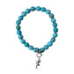 Ganesha Handicrafts, Blue Howlite Bracelet, Blue Bracelet, Howlite Bracelet, Women's Trending Bracelet.