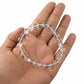 Ganesha Handicrafts, Clear Quartz Bracelet, Men's Bracelet, Women's Trending Bracelet, Stylish Bracelet.