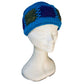 Ganesha Handicrafts Cosy Knitted Headband, Headband, Knitted Headband, Cosy Headband, Cosy Knitted, BLue Headband, Trending Haedband, Modern Headband, Flower Design Headband