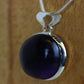 Ganesha Handicrafts, Deep Amethyst 925 Sterling Silver Pendant, Deep Amethyst Pendant, Deep Amethyst Silver Pendant, 925 Sterling Silver Pendant, Sterling Silver Pendant, Women's Fashion Pendant, Stylish Pendent, Modern Pendant, Trending Pendant, Traditional Pendant, Nevi Blue Colour Women's Pendant.