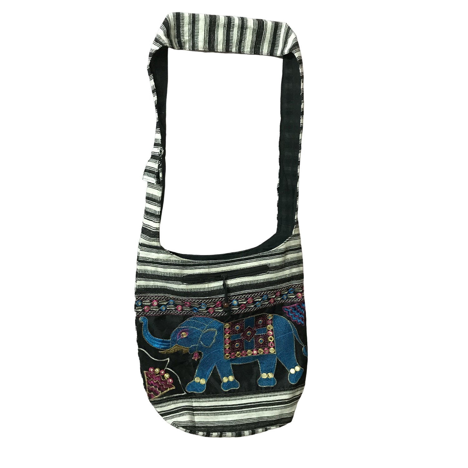 Ganesha Handicrafts Elephant Print Sling Bag, Bag, Sling Bag, Printed Bag, Elephant Sling Bag, Elephant Bag