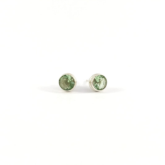 Ganesha Handicrafts Emerald Unisex Stud Earring  925 Sterling Silver, Earring, Sterling Silver Earring, Stud, Unisex Stud, Emerald Stud, Emerald Earring, 925 Sterling Silver Stud
