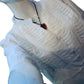 Ganesha Handicrafts Ruffled Long Shirt, Shirt, Long Shirt, Ruffled Long Shirt, White Shirt, Ruffled Shirt