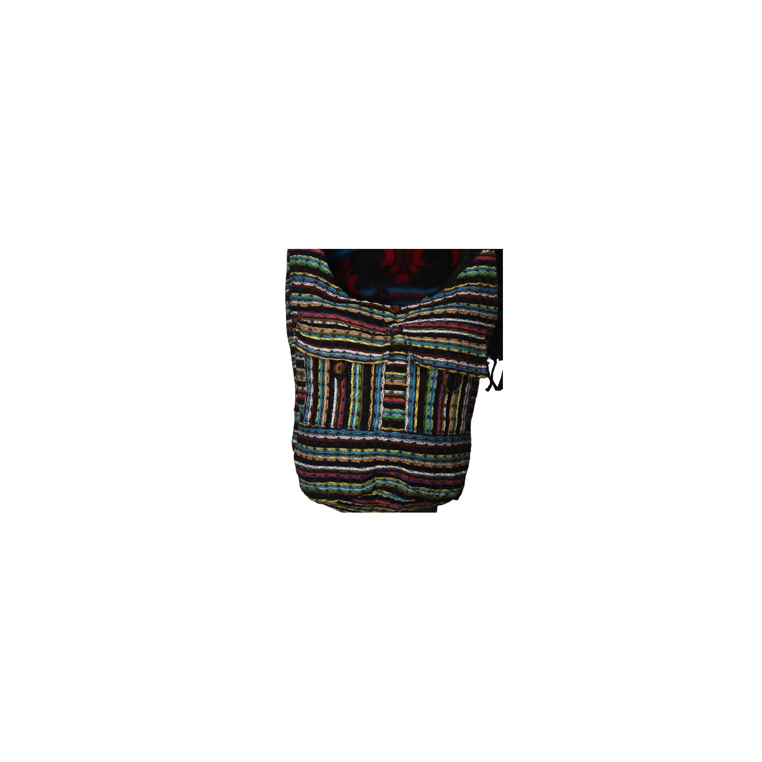 Ganesha Handicrafts Stitched Pattern Messenger Bag , Bag
