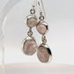 Ganesha Handicrafts, Moonstone Double-Drop Earrings - Sterling Silver (925), Moonstone Double-Drop Silver Earrings, 925 Double Drop Silver Earrings, Women's Trending Earring, Womens Traditional Earrings.  