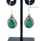 Ganesha Handicrafts, Emerald - 925 Sterling Silver Jewellery Gift Set With Free Chain, 925 Sterling Silver Jewellery Gift Set With Free Chain, Womens stylized Jewellery and  Chain, Green Colour Emerald Silver Jewellery.